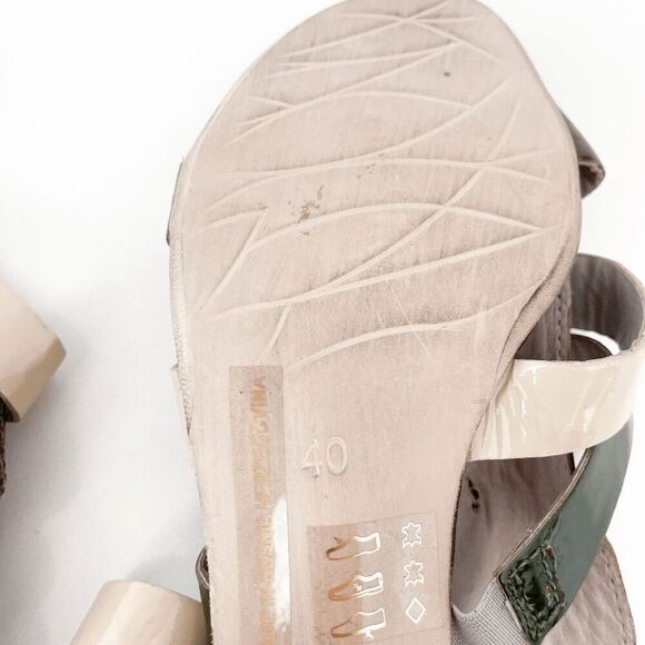 Mjus Womens Ankle Strap Leather Strappy Heeled Sandal Multicolor Size 40 - Picture 4 of 8